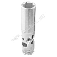 Головка торцевая 19 1/2" 6гр глубокая с карданом FORCE