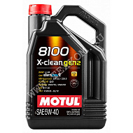 Масло моторное MOTUL 8100 X-CLEAN GEN2 5W40 5л. синт