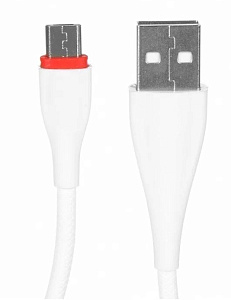 Кабель зарядки микро-USB белый (CB340-UMU-10W) WIIIX 1м