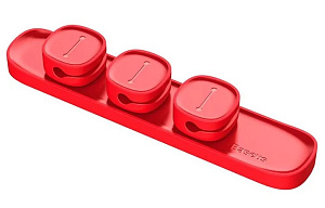 Крепеж для кабеля BASEUS Peas Cable Clip red