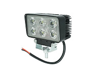 Фара противотуманная 10-30V и рабочего света,18W LED (110х65мм, 6 LED)