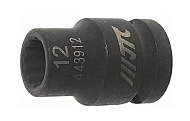 Головка 12мм 1/2" 12 граней ударная