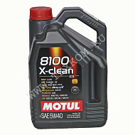 Масло моторное MOTUL 8100 X-CLEAN 5w40 C3 5л.синт.(5 по цене 4л)