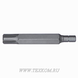 Вставка 1/2"DR райб удлиненная M9 "FORCE"