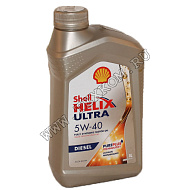 Масло моторное SHELL HELIX Diesel Ultra 5W-40 1л
