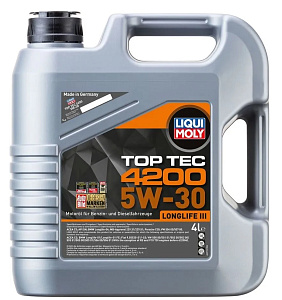 Масло моторное LIQUI MOLY TOP TEC 4200 HC 5W30 синт. 4л