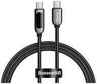 Кабель USB Type C/ Type-C черный 1м BASEUS