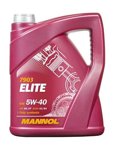 Масло моторное MANNOL ELITE 5W40 синт. 5л