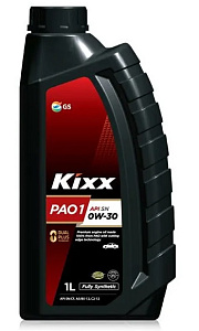 Масло моторное KIXX PAO1 0W30 ACEA A5/B5 синт. 1л