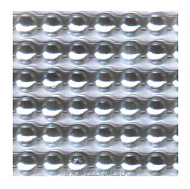 Наклейки набор (10х40) Стразы 6мм pearl