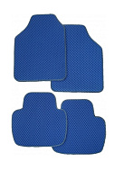 Коврик автомобильный EVA универсальные №1 (синий/синий) к-кт