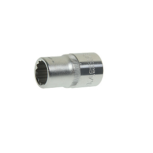 Головка торцевая 13 1/2" 12гр L=40 ЭВРИКА