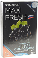 Ароматизатор водуха под сиденье MAXI FRESH (черная смородина)