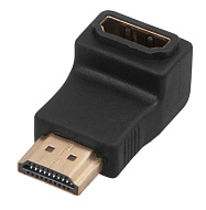 Переходник HDMI * HDMI угловой GOLD