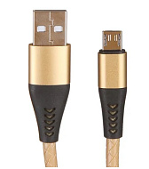 Кабель зарядки микро-USB золотой (CB720-UMU-2A-10G) WIIIX 1м
