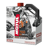 Масло моторное MOTUL 7100 4такт. МА2 10W40 синт 4л.+щетка