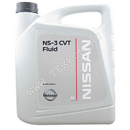 Масло трансмиссионное NISSAN CVT NS-3 АКПП 5л.