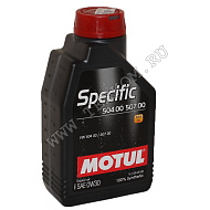 Масло моторное MOTUL SPECIFIC VW 504/00/507/00 0W30 1л синт.