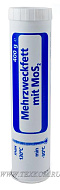 Смазка литиевая NORDIX Alpine Mehrzweckfett MoS 2 пластичная 0.4кг.