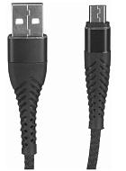 Кабель зарядки микро-USB черный (CB725-UMU-10B) WIIIX 1м