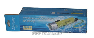 Фонарь светодиодный QF345 CREE 3W LED подводный
