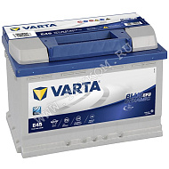 Аккумуляторная батарея VARTA 6СТ70з BLUE DYN EFB обр.278х175х190