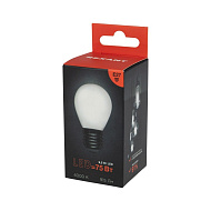 Лампа светодиод. филаментная REXANT Шарик GL45 9.5 Вт 915 Лм 4000K E27 матовая колба