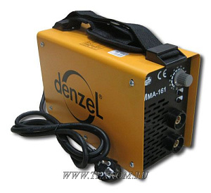Аппарат сварочный DENZEL MMA 161, 150A, 4,5кВт, 1,6-4мм, 4кг инвертор
