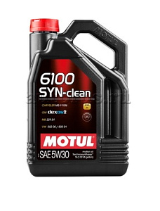 Масло моторное MOTUL 6100 SYN-CLEAN 5W30 5л