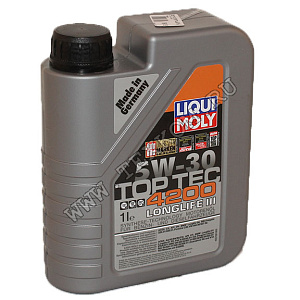Масло моторное LIQUI MOLY TOP TEC 4200 HC 5W30 1л синт.