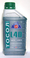 Жидкость охлаждающая AGA-L40 тосол сине-зеленый G-11 1кг. ***