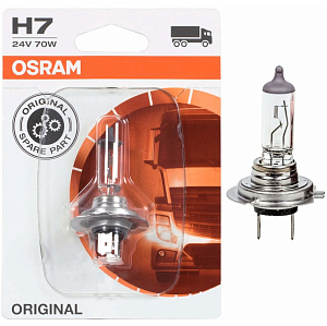 Лампа 24V H7 (70) PX26d Osram блистер