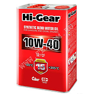 Масло моторное Hi-Gear 10W40 SL/CF 4л п/синт.