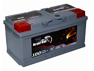 Аккумуляторная батарея KORTEX BLACK Dynamic 6СТ100 обр. низ. 353х175х175 Турция