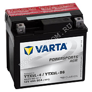 Аккумуляторная батарея VARTA МОТО 4 AGM YTX5L-4(BS) 114х71х106 (ETN-504 012 003)