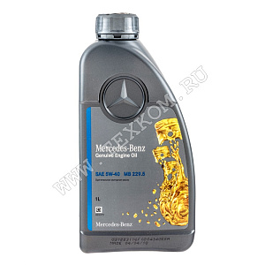 Масло моторное MERCEDES BENZ 229.5 5W40 1л.(A000989210711FAER)