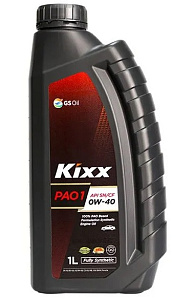 Масло моторное KIXX PAO1 0W40 ACEA C3 синт. 1л