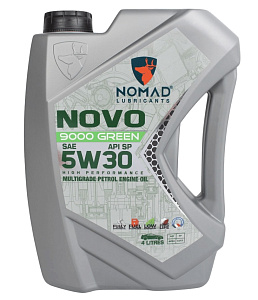 Масло моторное NOMAD NOVO 9000 GREEN 5W-30 ACEA C2/C3 4л.