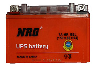 Аккумуляторная батарея гелевая 12V7Ah 7А-HR (150x87x93) NRG NRG