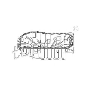 Поддон масляный двигателя topran 700685755 фото
