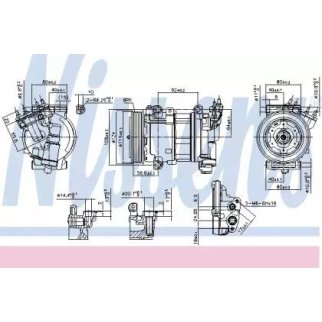Компрессор кондиционера фото