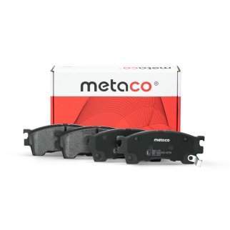 Колодки тормозные передние к-кт metaco 3000-133 фото