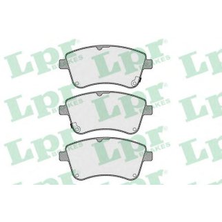 Колодки тормозные передние к-кт Lpr 05P1623 фото
