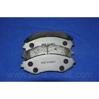Колодки тормозные передние к-кт PARTS-MALL PKC-003 фото