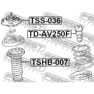 Опора переднего амортизатора FEBEST TSS-036 фото