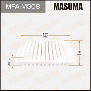 MFA-M308_фильтр воздушный! Mitsubishi Magna/Verada 3.5/i 03-05 фото