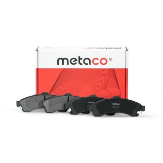 Колодки тормозные передние к-кт metaco 3000-209 фото