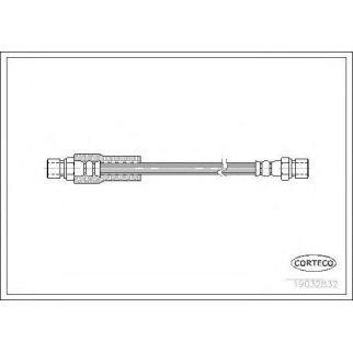 Шланг тормозной CORTECO 19032832 фото
