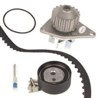 Насос водяной (помпа) + к-кт ремня ГРМ metelli 30-0837-1 фото