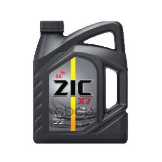 Масло моторное ZIC X7 5W40 синт. 4л фото